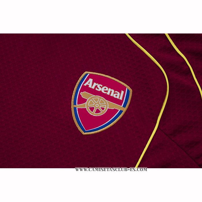 Chandal del Arsenal 25-26 Manga Corta Rojo - Pantalon Corto
